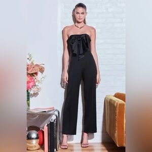 Fleur du Mal Bow Tie Jumpsuit
